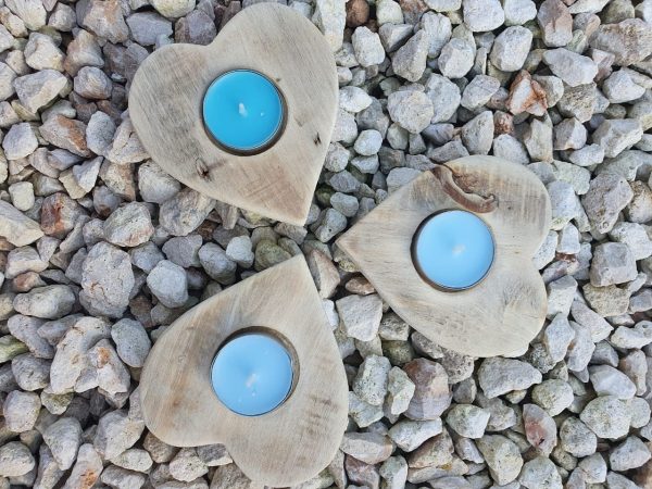 Heart Shaped Candle Holders