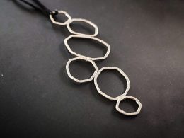 Geo-bubble necklace