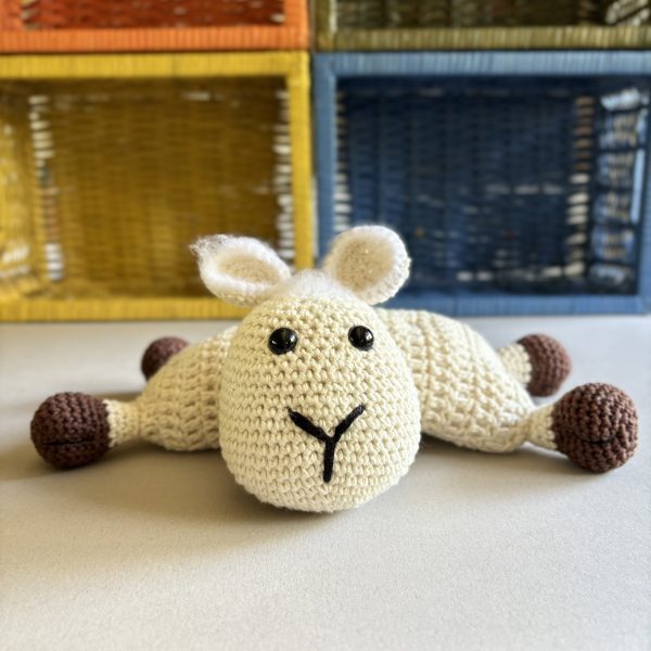 Mini Molly the foldable sheep-cushion