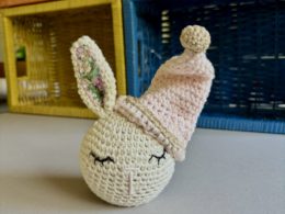 LED Crochet Bunny Night Light