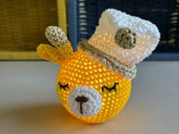 LED Crochet Giraffe Night Light