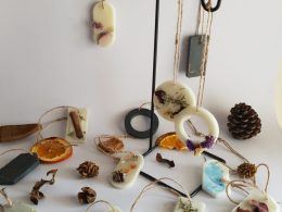 Soy wax scented tablets
