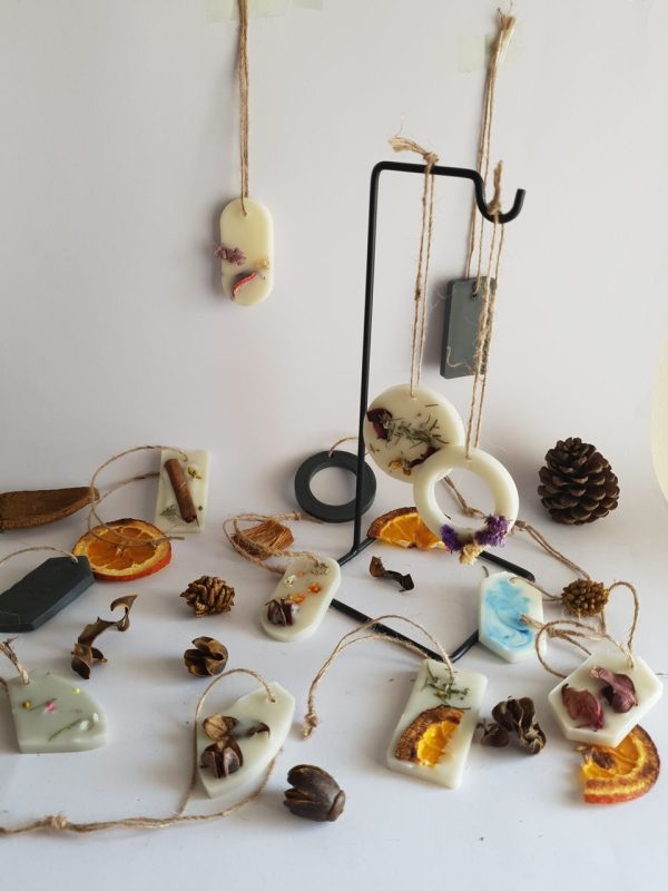 Soy wax scented tablets