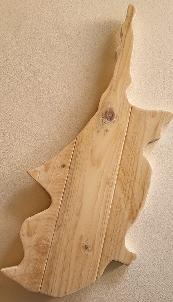 Beautiful Wooden Map of Cyprus - Image 8