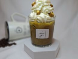 Ice caramel latte
