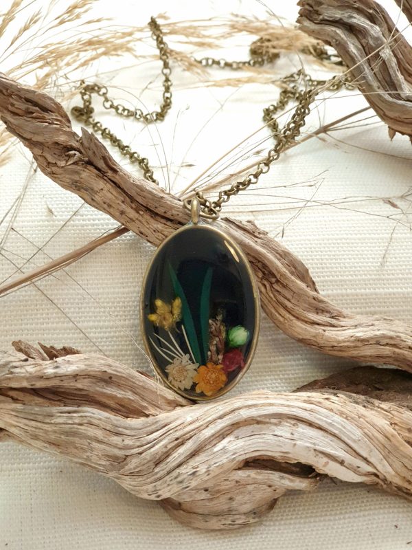 Vintage Pendant with Earrings Set