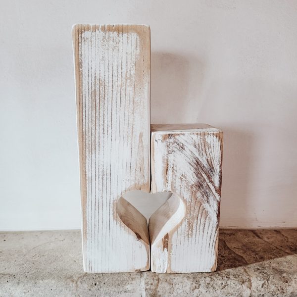 Tall Heart Detailed Candle or Plant Stands - Image 11