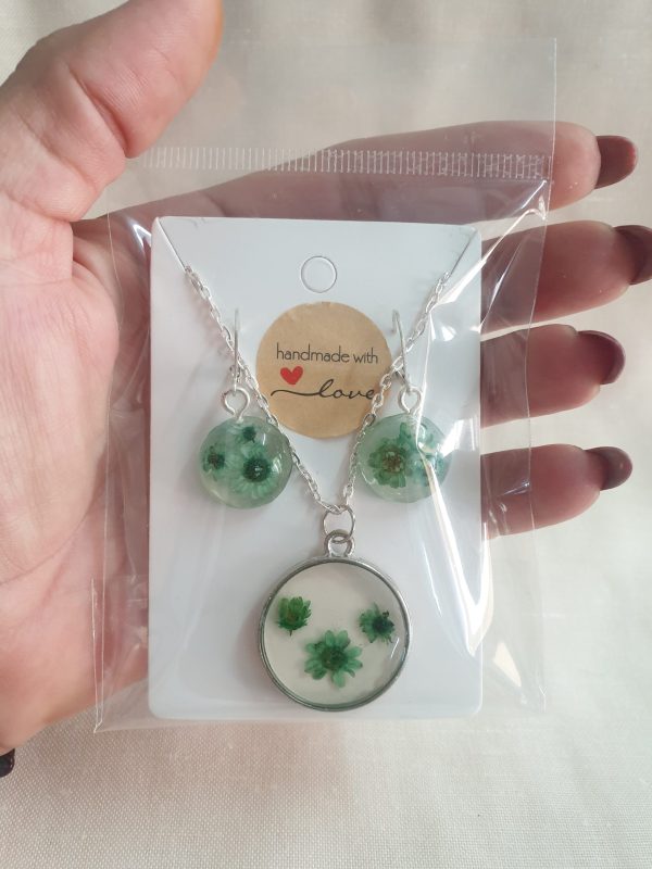 Green Flower Set - Image 3