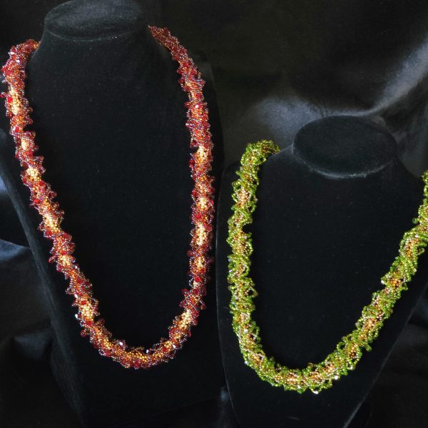 Beaded Necklace "Gypsy Soul" - Image 2