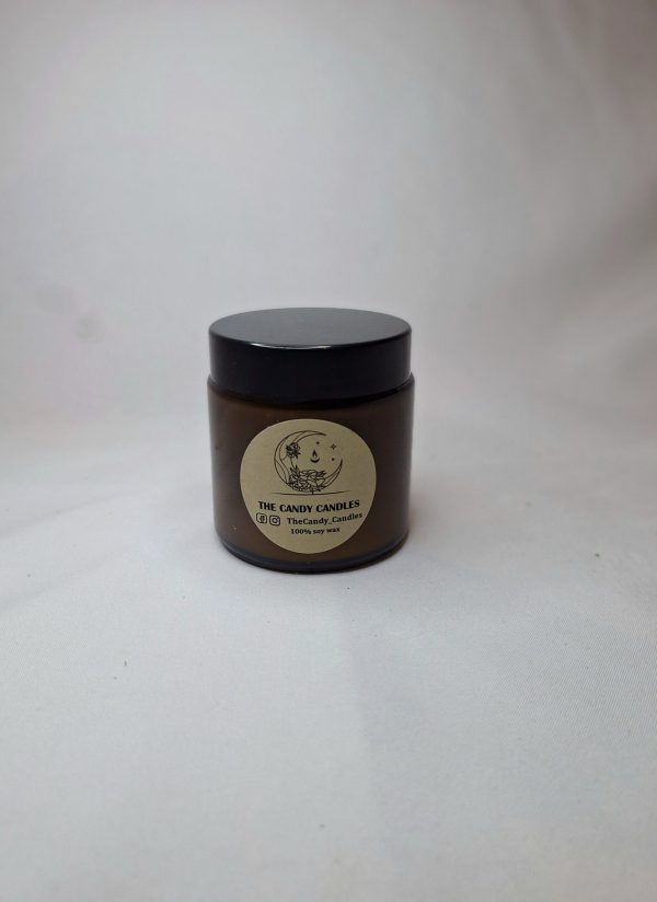 Soy wax in a brown jar - Image 2