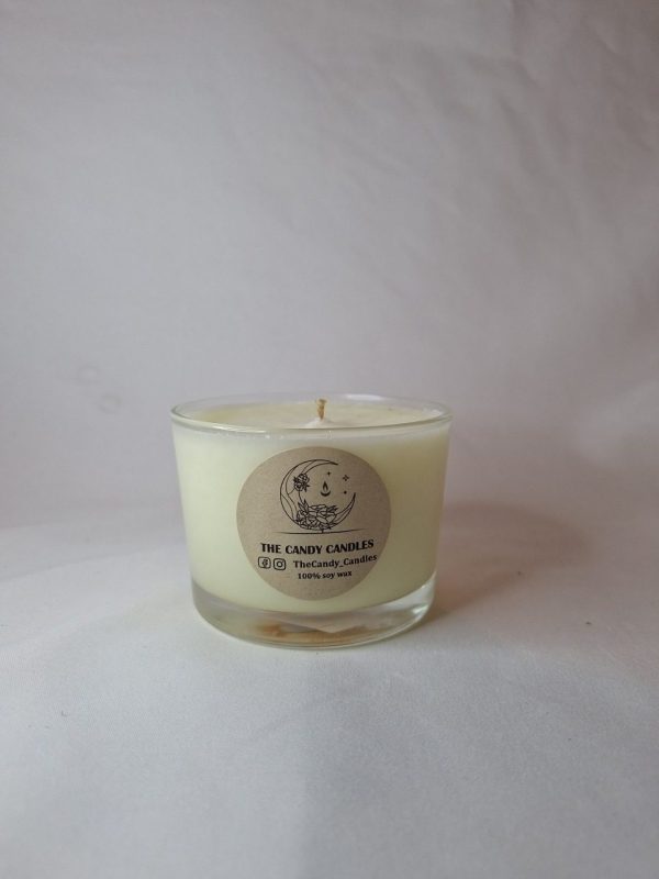 Soy wax in clear jar - Image 2