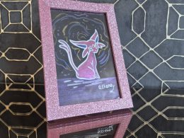 Espeon Original, One-of-a-kind Artwork