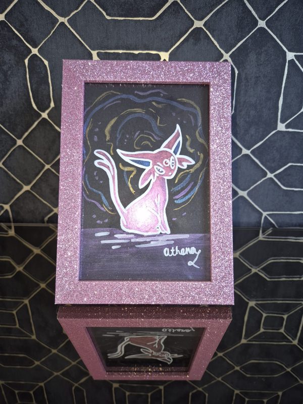 Espeon Original, One-of-a-kind Artwork - Image 2