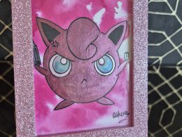 Jigglypuff Original, One-of-a-kind Artwork