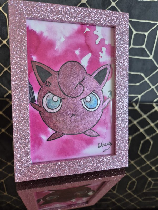 Jigglypuff Original, One-of-a-kind Artwork
