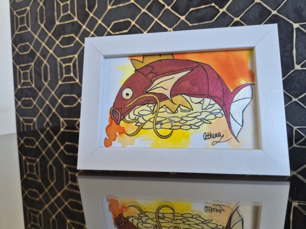 Magikarp Sushi Original, One-of-a-kind Artwork - Image 2