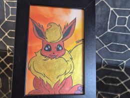 Flareon Original, One-of-a-kind Artwork