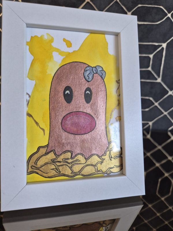 Diglett Original, One-of-a-kind Artwork - Image 2