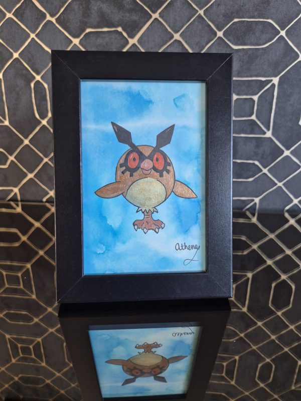 Hoot-Hoot Original, One-of-a-kind Artwork - Image 2