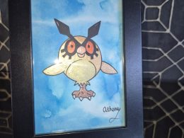 Hoot-Hoot Original, One-of-a-kind Artwork