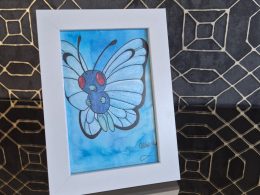 Butterfree Original, One-of-a-kind Artwork