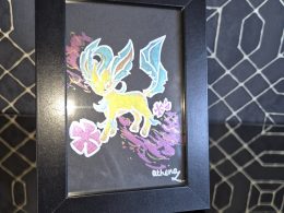 Leafeon Original, One-of-a-kind Artwork