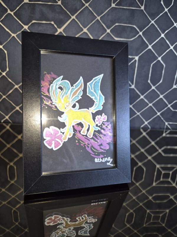 Leafeon Original, One-of-a-kind Artwork