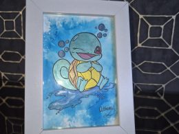 Squirtle Cutie Original, One-of-a-kind Artwork
