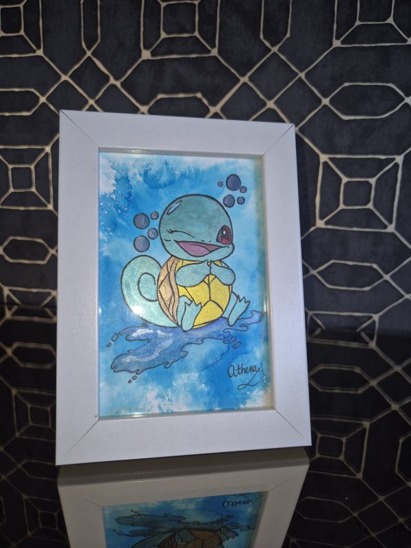 Squirtle Cutie Original, One-of-a-kind Artwork