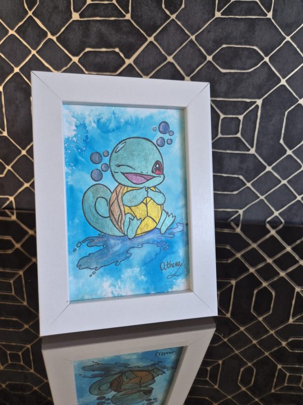 Squirtle Cutie Original, One-of-a-kind Artwork - Image 3