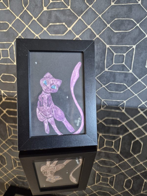 Dark Mew Shiny Pokemon Artwork - Image 2