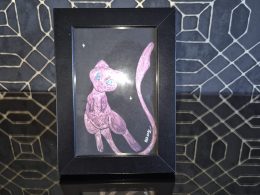 Dark Mew Shiny Pokemon Artwork