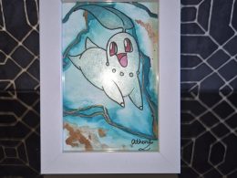 Chikorita Pokemon Shiny Artwork