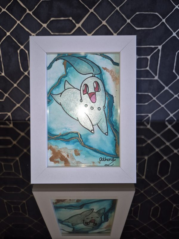 Chikorita Pokemon Shiny Artwork