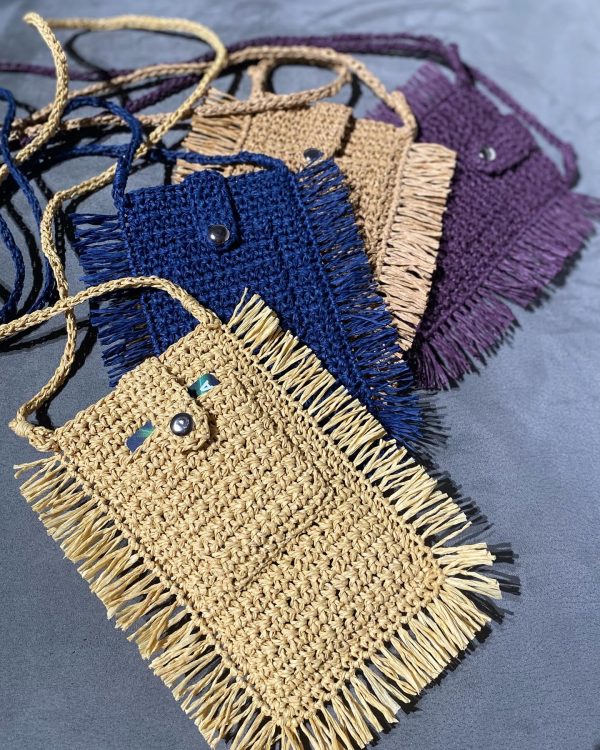 Raffia mini bag - Image 6