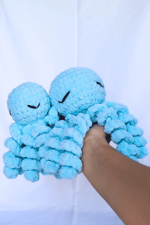 Soft Octopus Lovey Set for Newborns and Toddlers - Image 2