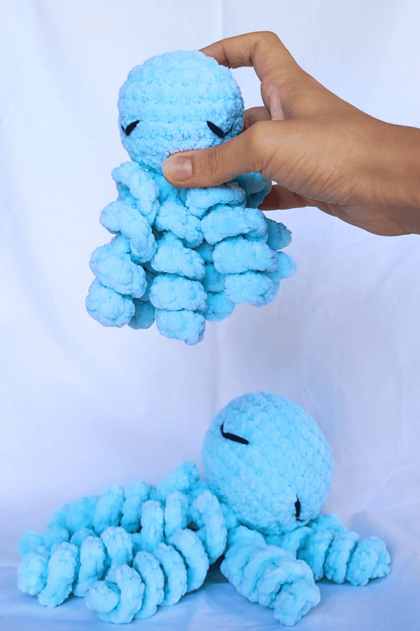 Soft Octopus Lovey Set for Newborns and Toddlers - Image 4