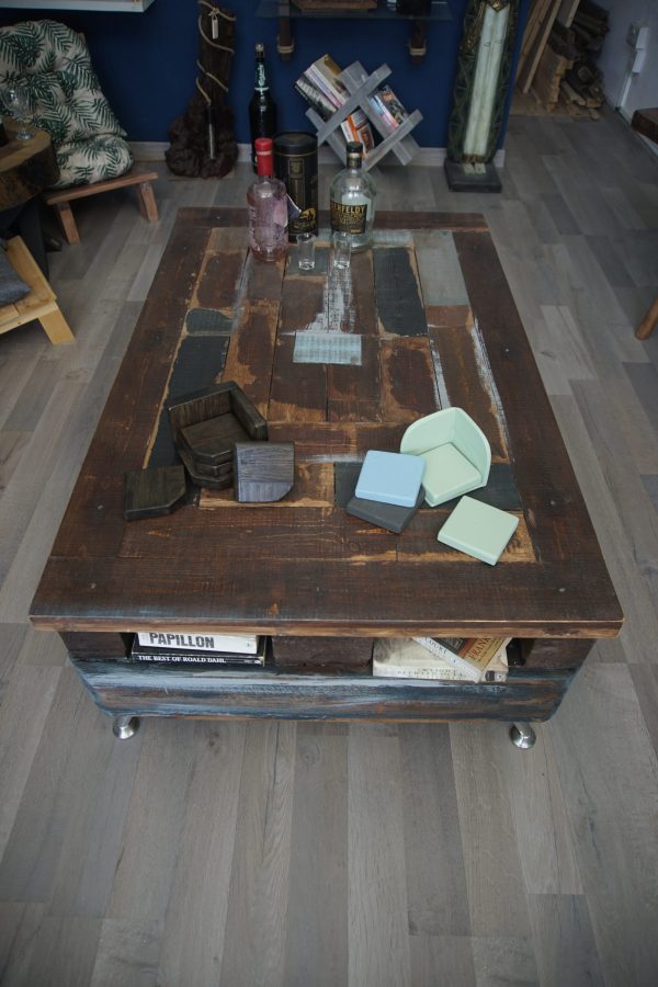 Handmade, quality, unique Euro pallet coffee table - Image 10