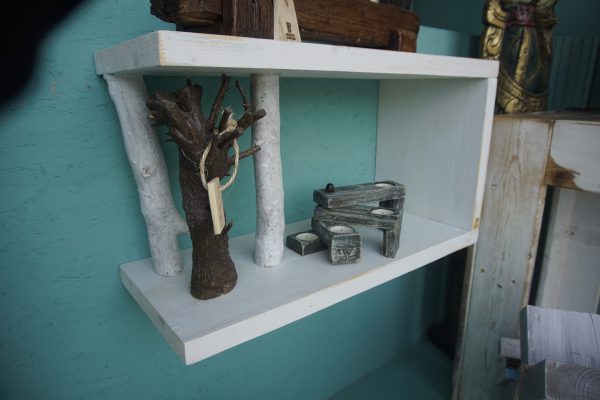 Custom wall shelf