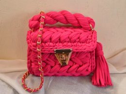 Iris Charm Bag