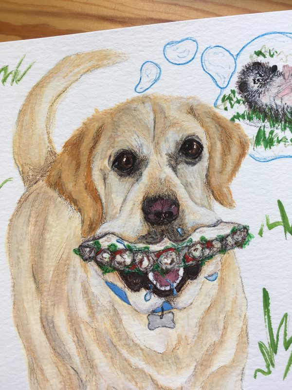 Custom PAWTRAIT illustration of your pet - Image 4