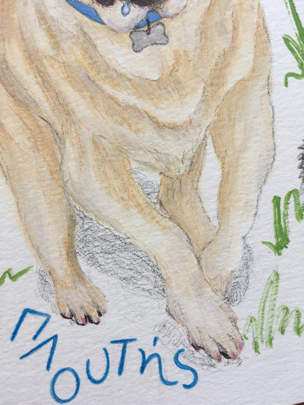 Custom PAWTRAIT illustration of your pet - Image 5