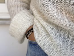 Mohair Raglan-sleeve Jumper