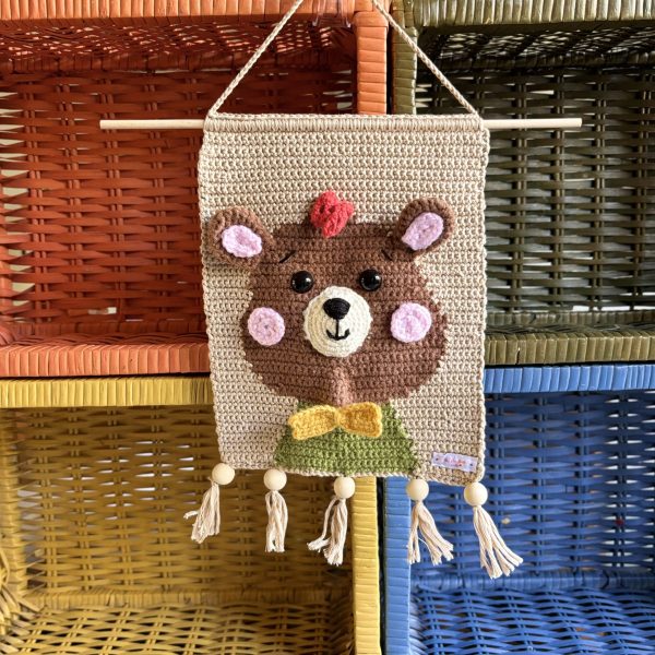 Tod the Teddy Wall Hanging - Image 3