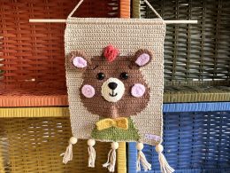 Tod the Teddy Wall Hanging
