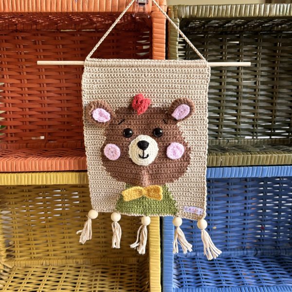 Tod the Teddy Wall Hanging