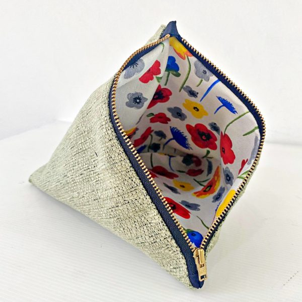 Clutch Bag Pyramid - Mint velvet - Image 3