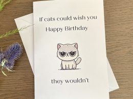 Birthday Card Grumpy Cat