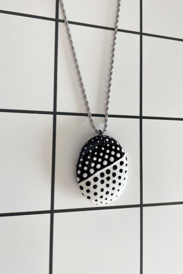 Double Sided Pebble Necklace - Image 6