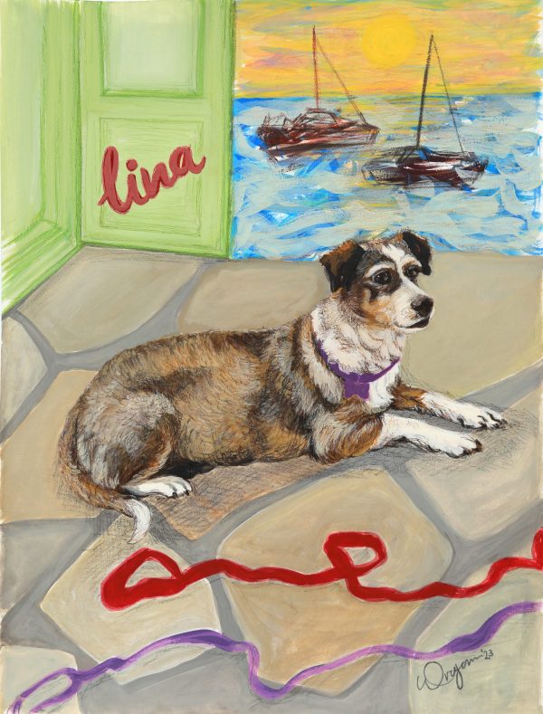 Custom PAWTRAIT illustration of your pet - Image 6